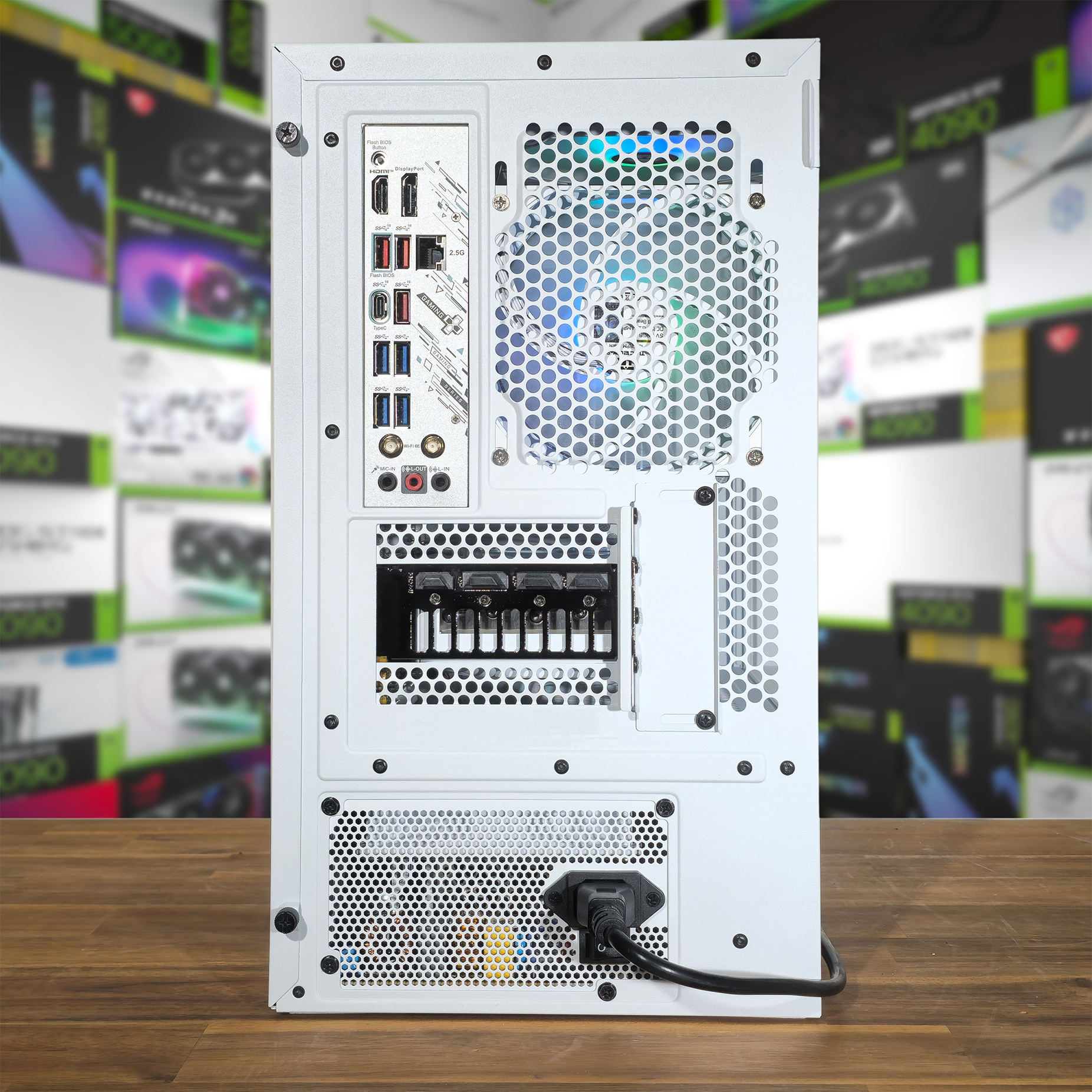 All-White Ryzen 7800X3D / RTX 5070 12GB / 32GB DDR5 / 1TB SSD